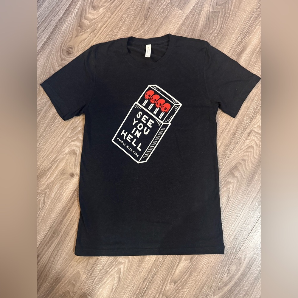 See you in hell 👹 t-shirt